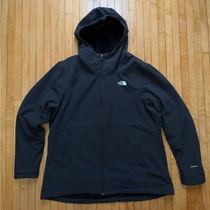 The North Face Women’s Shelbe Raschel Hooded Black Jacket Sz. XXL(Slightly Used)